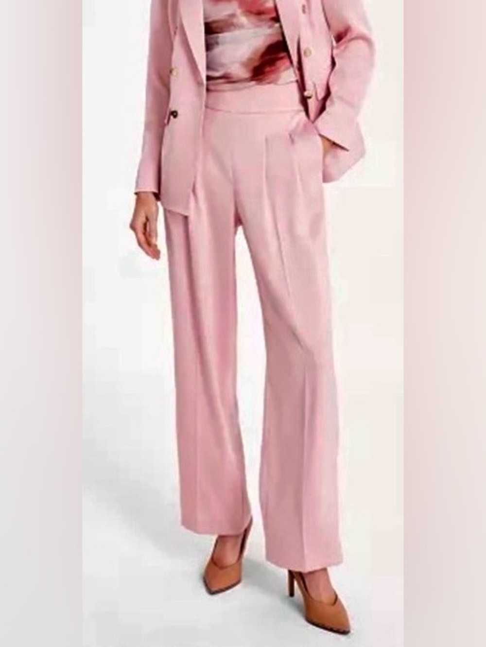 Bar III
Women's Satin Pull-On Wide Leg Pants